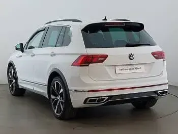 Usado VW Tiguan R-line 150 CV (110 kW) 2022 Blanco SUV