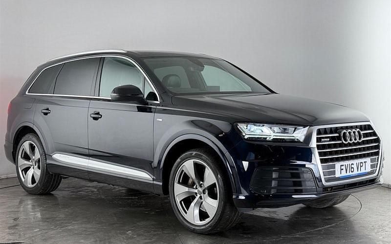 Used 2018 Audi Q7 S-Line SUV | £20,450 (Good price) - Image 1/3