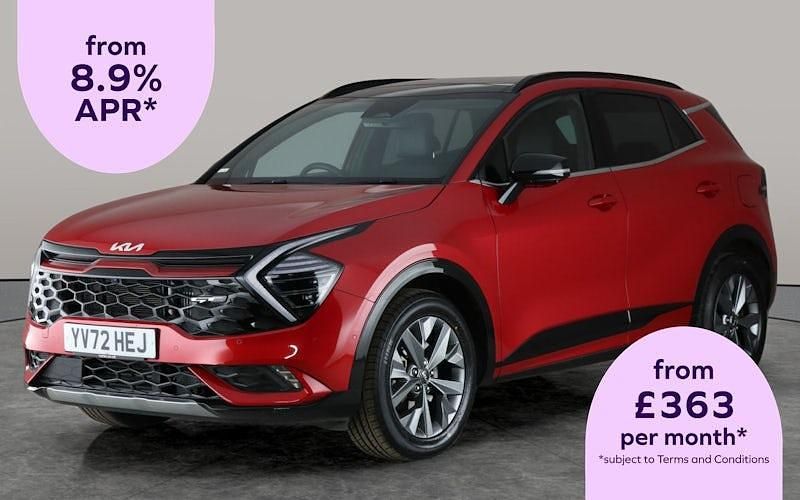 Red Used 2022 Kia Sportage GT-Line S SUV | £25,200 (Fair price) - Image 1/3