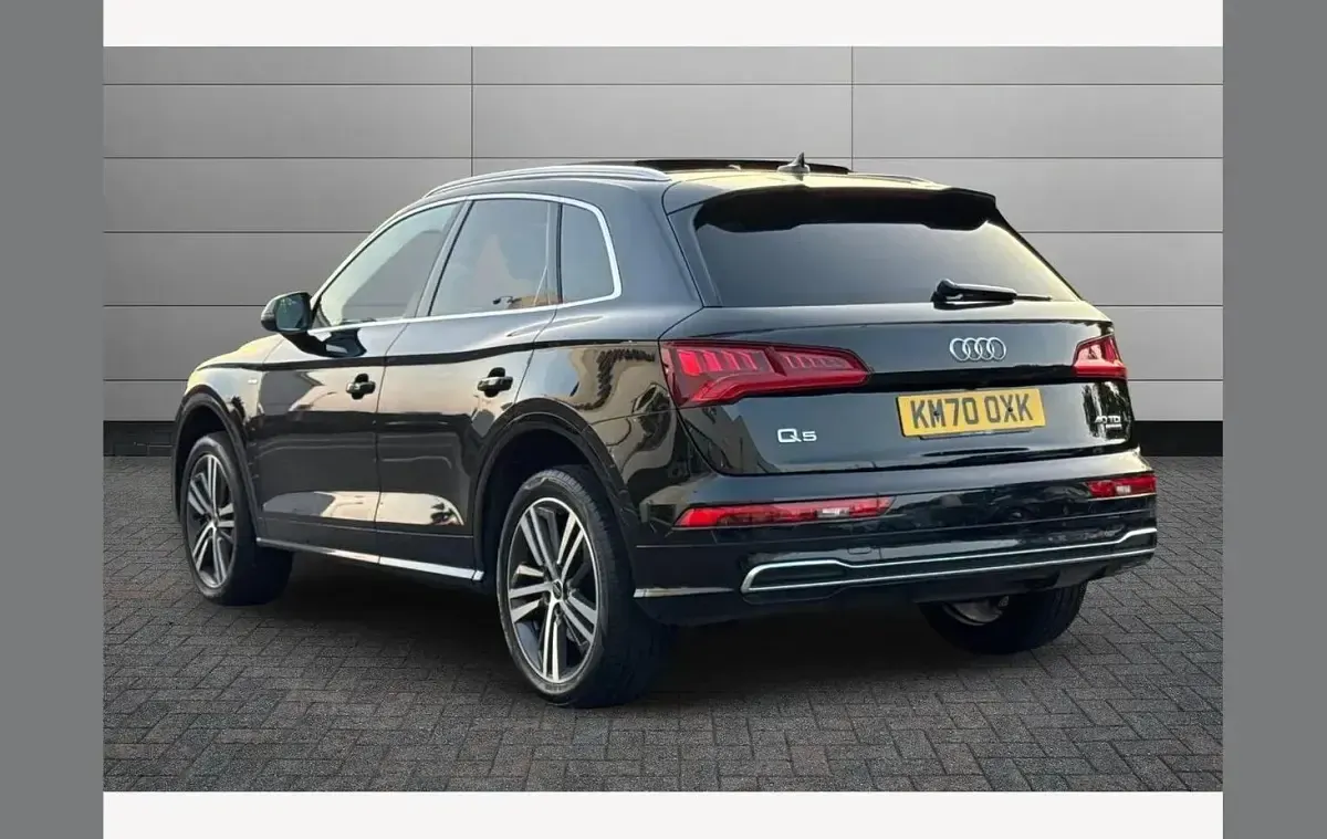 Used Audi Q5 S-Line 190 HP (139 kW) 2020 Black SUV