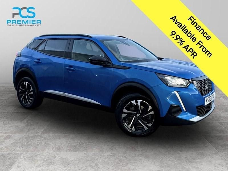 Blue Used 2023 Peugeot 2008 Allure+ SUV | £12,895 (Good price) - Image 1/3
