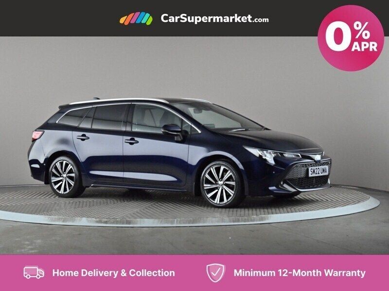 Blue Used 2022 Toyota Corolla Design Estate | £27,397 - Image 1/4