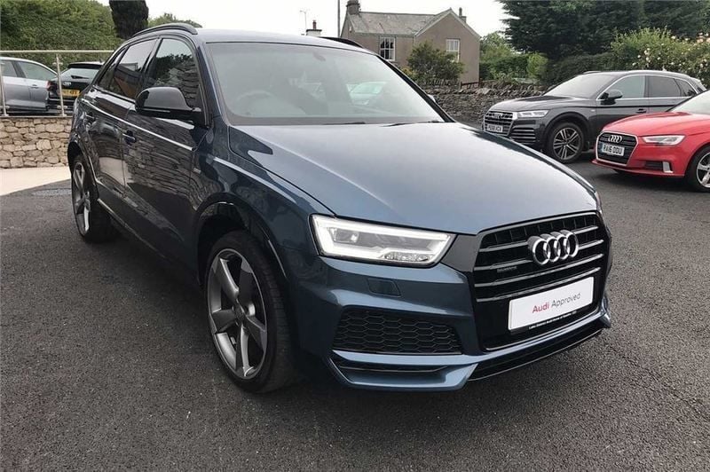 Blue Used 2018 Audi Q3 Black Edition SUV | £14,995 (Super price) - Image 1/4