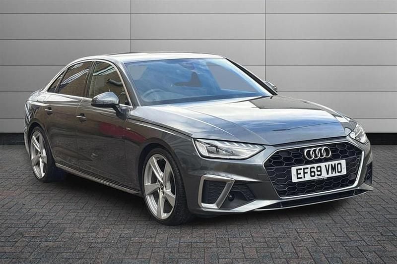 Used Audi A4 S-Line 150 HP (110 kW) 2020 Grey Sedan