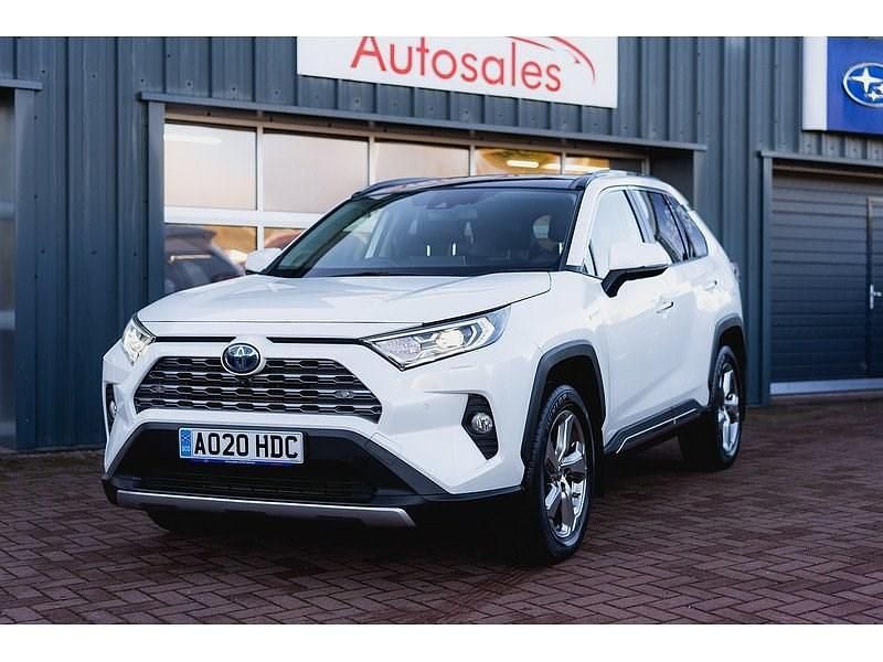 Used Toyota RAV4 2020 White SUV