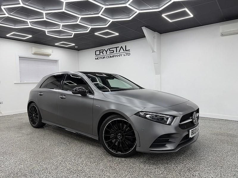 Grey Used 2021 Mercedes A250 Exclusive Hatchback | £27,895 (Expensive) - Image 1/4