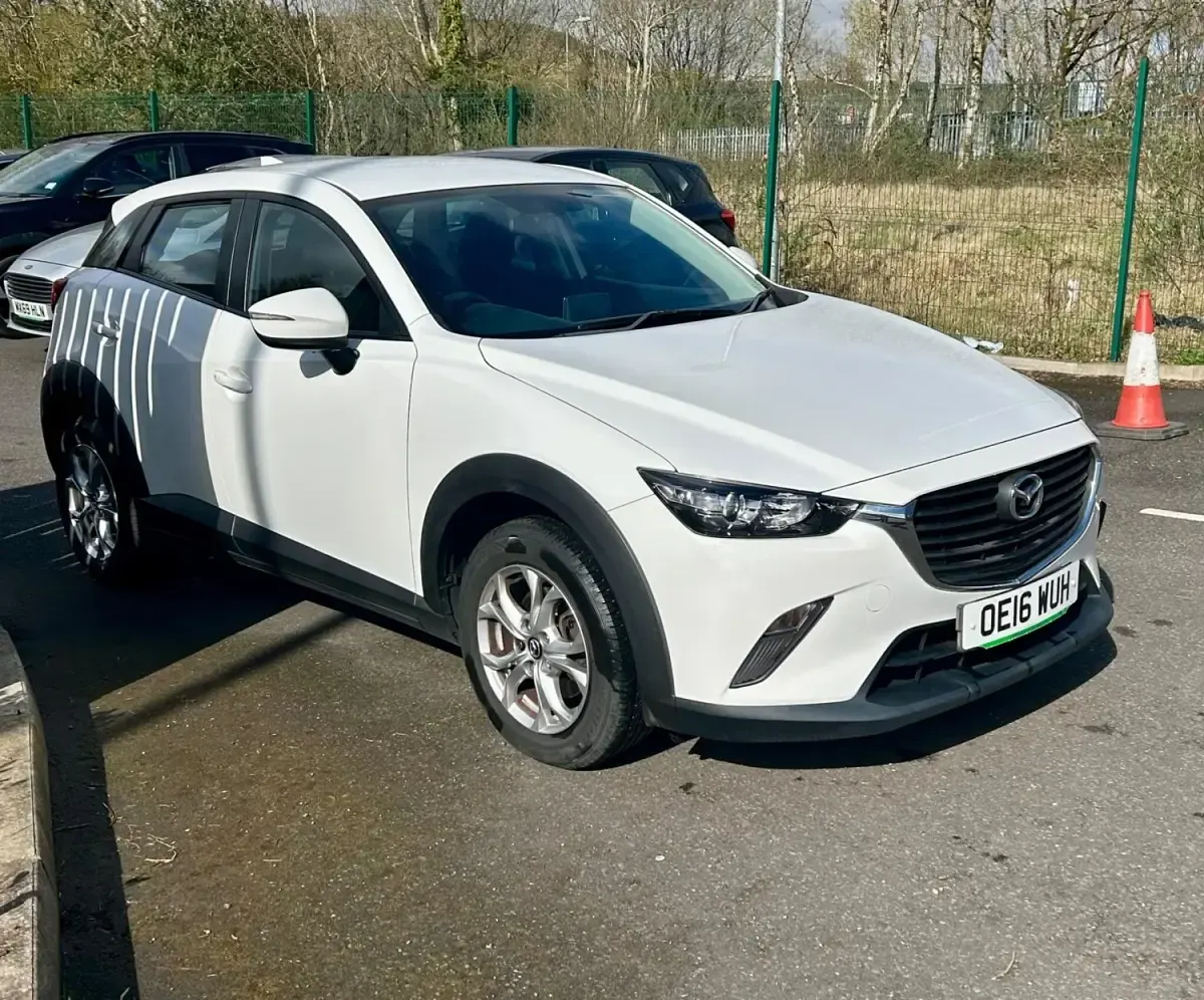 Usado Mazda CX-3 120 HP (88 kW) 2016 Branco SUV