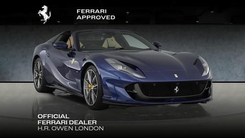 Blue Used 2022 Ferrari 812 Cabriolet | £345,000 (Super price) - Image 1/4