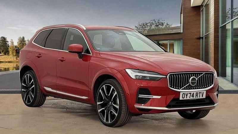 Fusion red Used 2024 Volvo XC60 Ultra SUV | £46,490 (Fair price) - Image 1/4