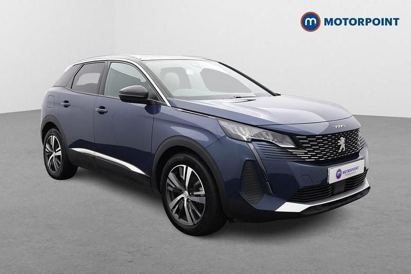 Blue Used 2024 Peugeot 3008 Allure Hatchback | £20,799 (Fair price) - Image 1/4