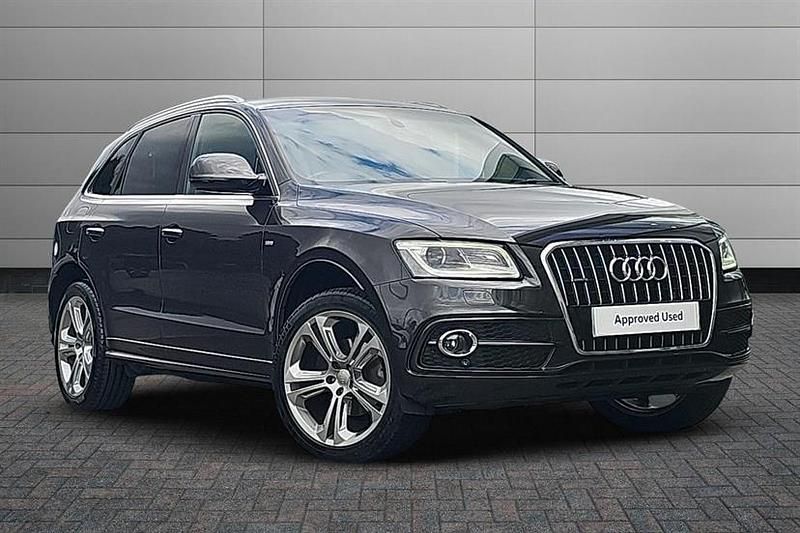 Brilliant black Used 2016 Audi Q5 S-line plus SUV | £13,495 (Fair price) - Image 1/4