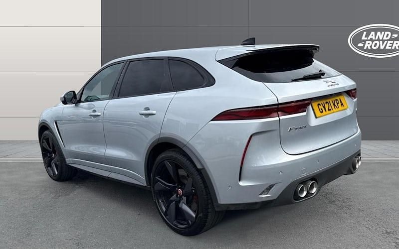 Used Jaguar F-Pace SVR 551 HP (405 kW) 2021 Silver SUV