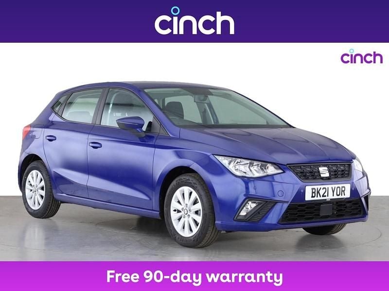 Blue Used 2021 Seat Ibiza SE Hatchback | £10,249 (Good price) - Image 1/3