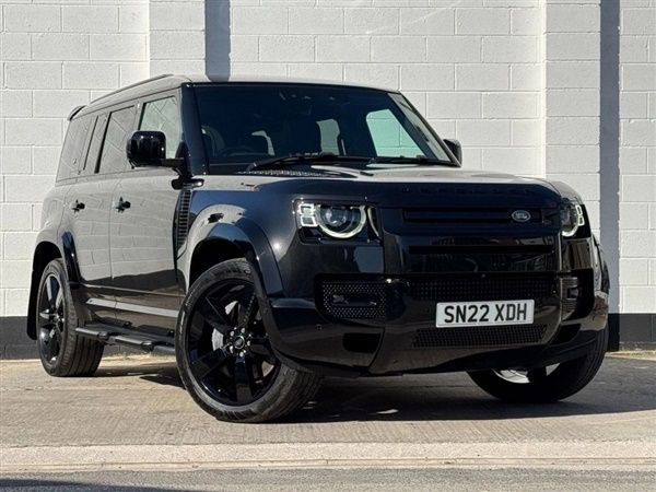 Black Used 2022 Land Rover Defender HSE SUV | £65,990 (Expensive) - Image 1/1