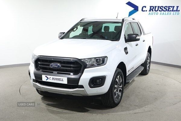 White Used 2022 Ford Ranger Wildtrack Pickup | £20,750 (Super price) - Image 1/4