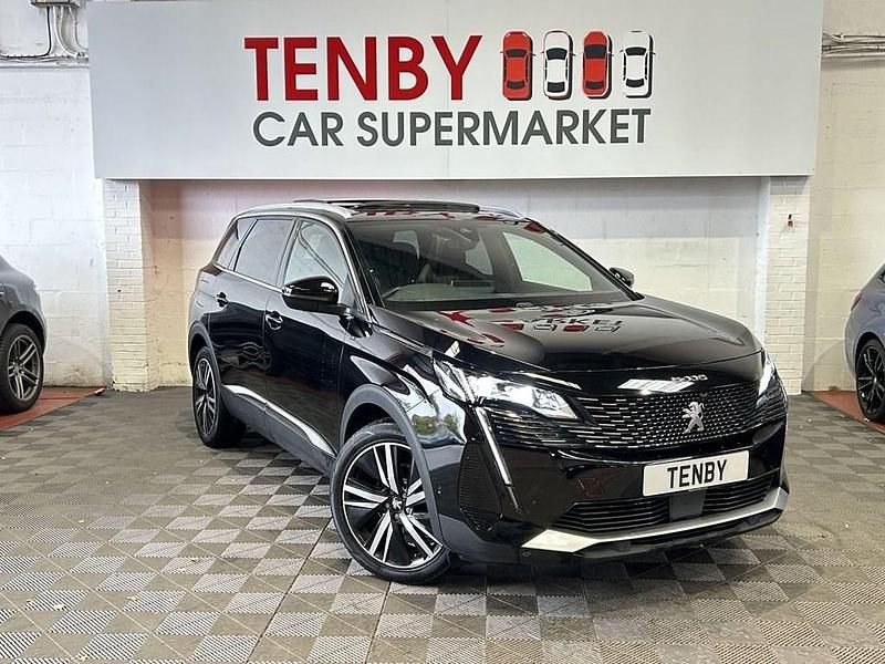 Black Used 2022 Peugeot 5008 Premium MPV | £21,495 (Fair price) - Image 1/3