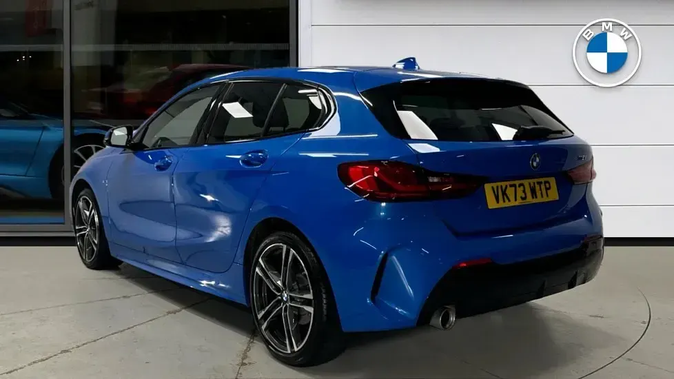 Used BMW 118 M Sport 134 HP (98 kW) 2024 Blue Hatchback