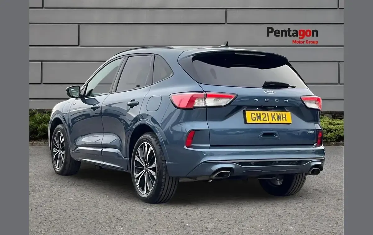 Used Ford Kuga ST-Line X 225 HP (165 kW) 2021 Blue SUV
