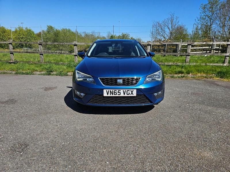 Used Seat Leon FR 2015 Blue Estate