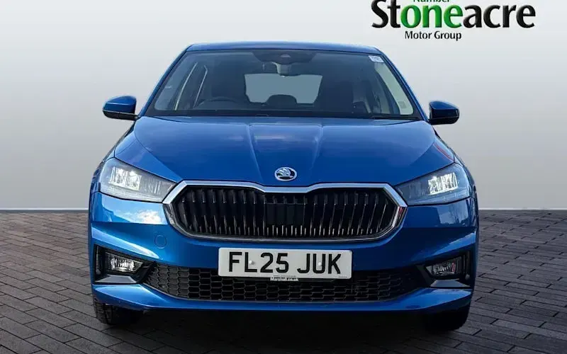 Used Skoda Fabia SE 80 HP (58 kW) 2025 Blue Hatchback