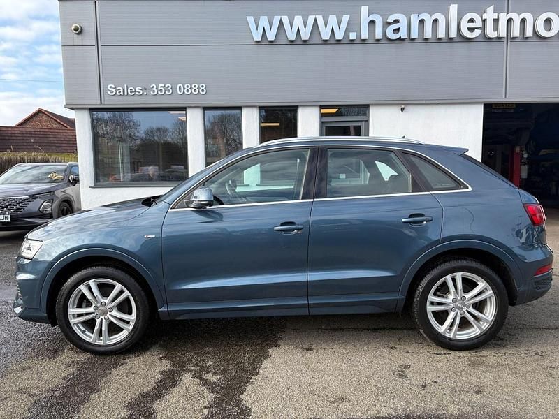 Used Audi Q3 S-Line 2018 Blue SUV