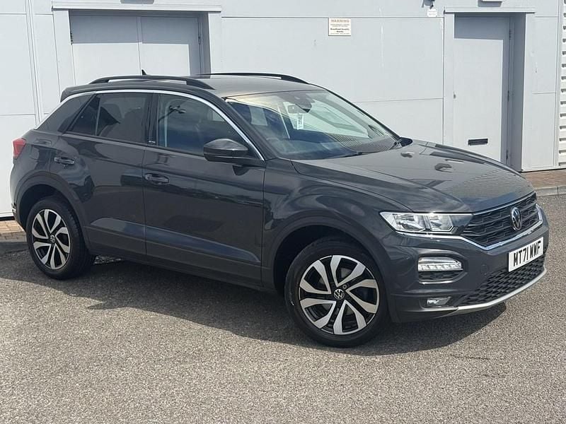 Usado VW T-Roc Active 2021 Cinzento SUV