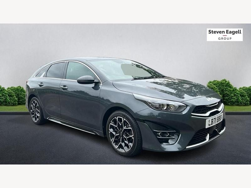 Grey Used 2021 Kia ProCeed GT-Line Hatchback | £16,350 (Fair price) - Image 1/3