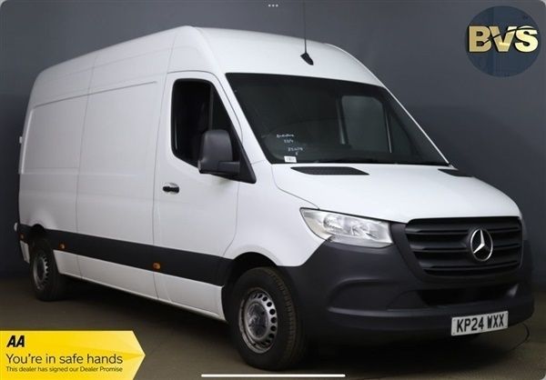 White Used 2024 Mercedes Sprinter Progressive Van | £29,910 (Fair price) - Image 1/1