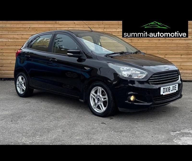 Black Used 2018 Ford Ka Plus Zetec Hatchback | £4,790 (Good price) - Image 1/4