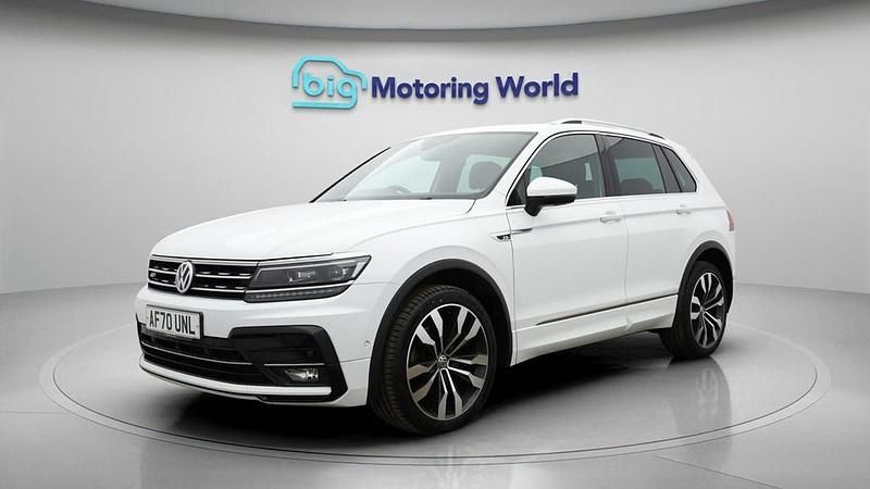 Used VW Tiguan R-line 230 HP (169 kW) 2020 White SUV