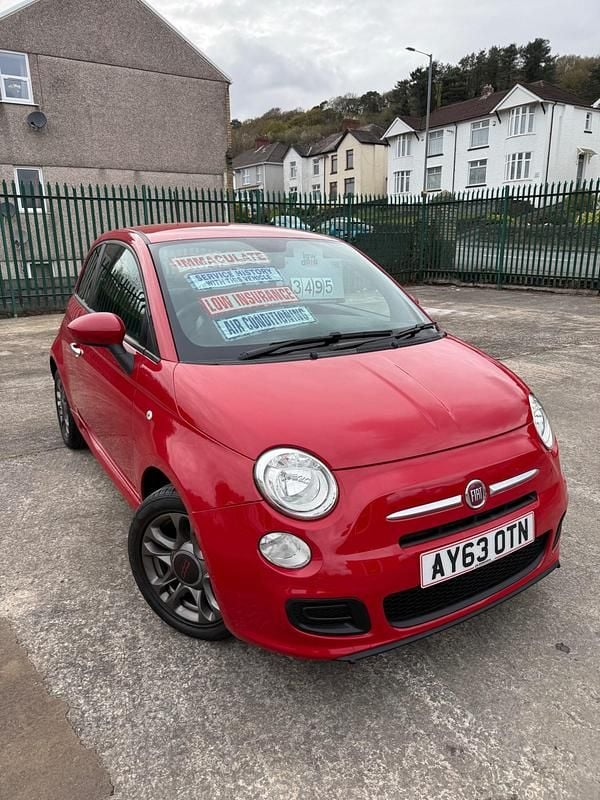 Used Fiat 500 S 69 HP (50 kW) 2013 Red Hatchback