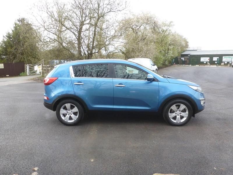 Used Kia Sportage 133 HP (97 kW) 2012 Blue SUV