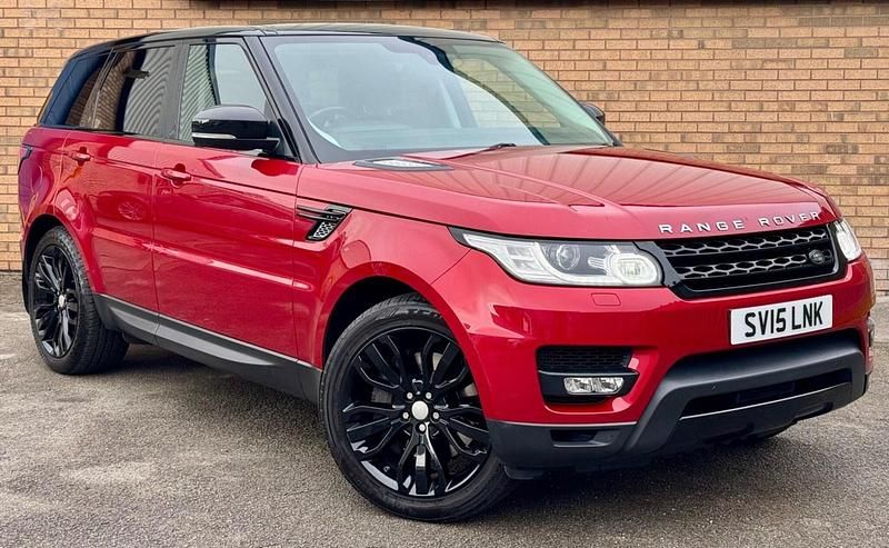 Used Land Rover Range Rover HSE Dynamic 258 HP (189 kW) 2015 Red SUV