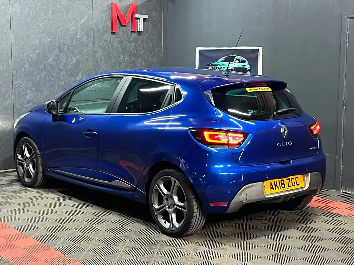 Used Renault Clio GT-Line 2018 Blue Hatchback