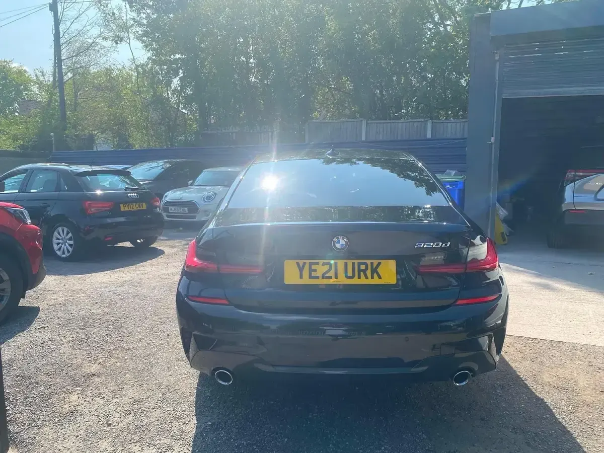Used BMW 320 M Sport 2021 Black Sedan