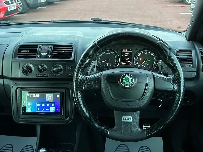 Used Skoda Fabia vRS 2012 Blue Estate