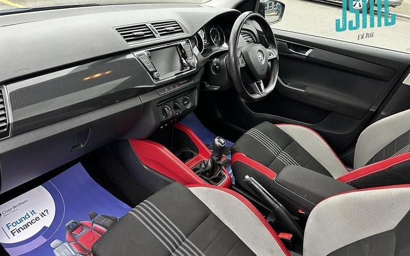 Used Skoda Fabia Monte Carlo 110 HP (80 kW) 2016 Blue Hatchback