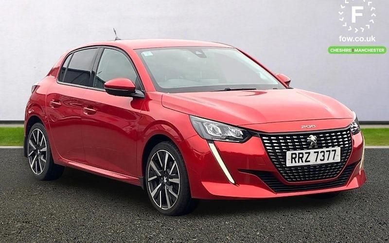 Used Peugeot 208 Allure 102 HP (75 kW) 2020 Red Hatchback