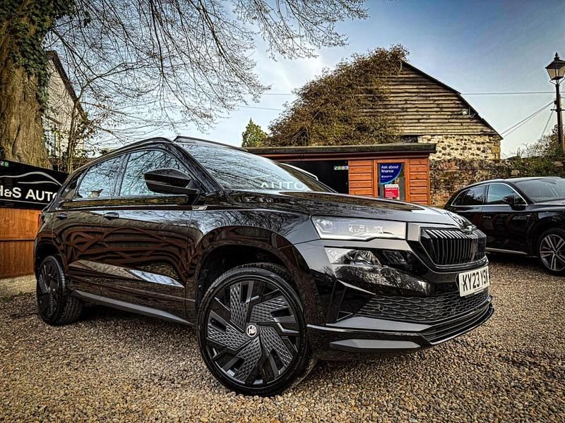 Used Skoda Karoq SportLine 150 HP (110 kW) 2023 Black SUV