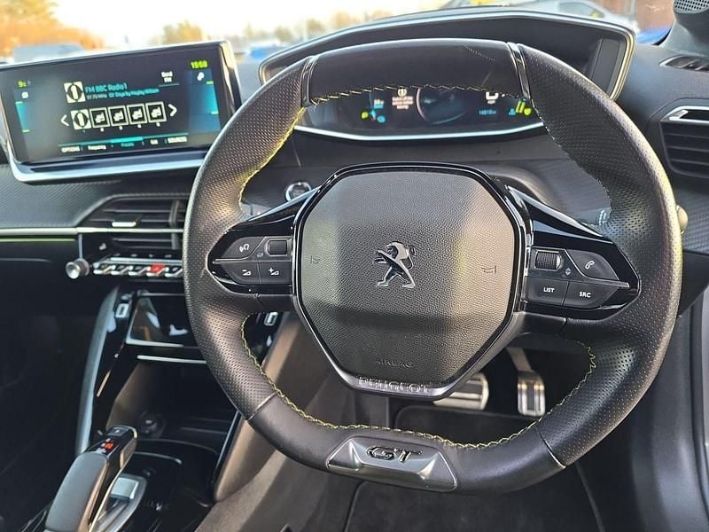 Used Peugeot e-208 Premium 100 kW (136 HP) 2021 Grey Hatchback