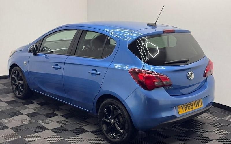 Used Vauxhall Corsa 75 HP (55 kW) 2019 Blue Hatchback