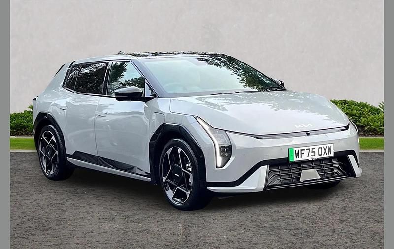 Grey New 2025 Kia EV4 GT-Line S Hatchback | £38,775 - Image 1/4