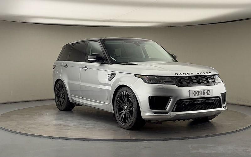 Indus silver Used 2019 Land Rover Range Rover Sport Autobiography Dynamic SUV | £37,000 (Fair price) - Image 1/4