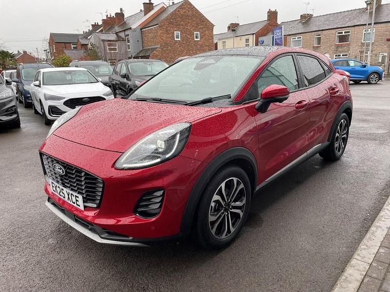 Used Ford Puma Titanium 125 HP (91 kW) 2025 Red SUV