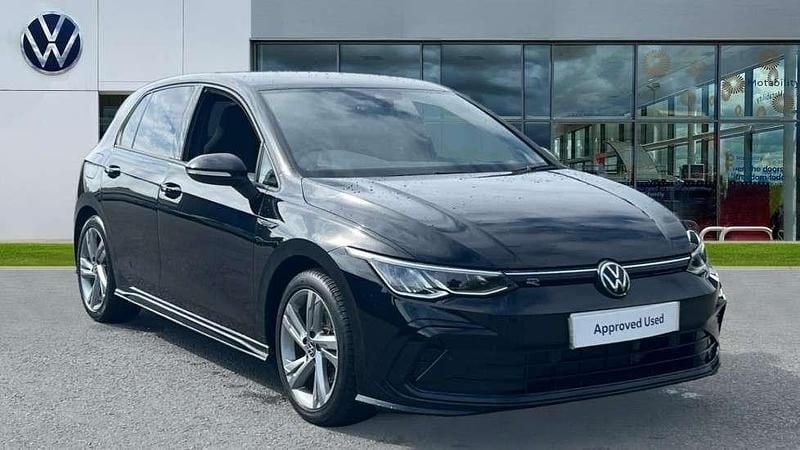 Black Used 2024 VW Golf VIII R-line Hatchback | £24,875 (Fair price) - Image 1/4