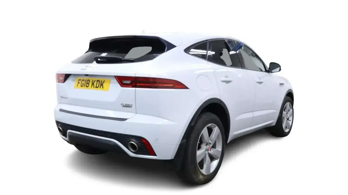 Used Jaguar E-Pace R-Dynamic 180 HP (132 kW) 2018 White SUV