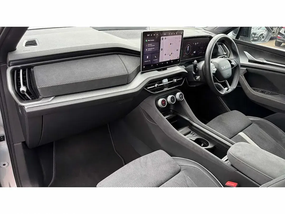 Used Skoda Kodiaq SportLine 150 HP (110 kW) 2025 Brilliant silver SUV