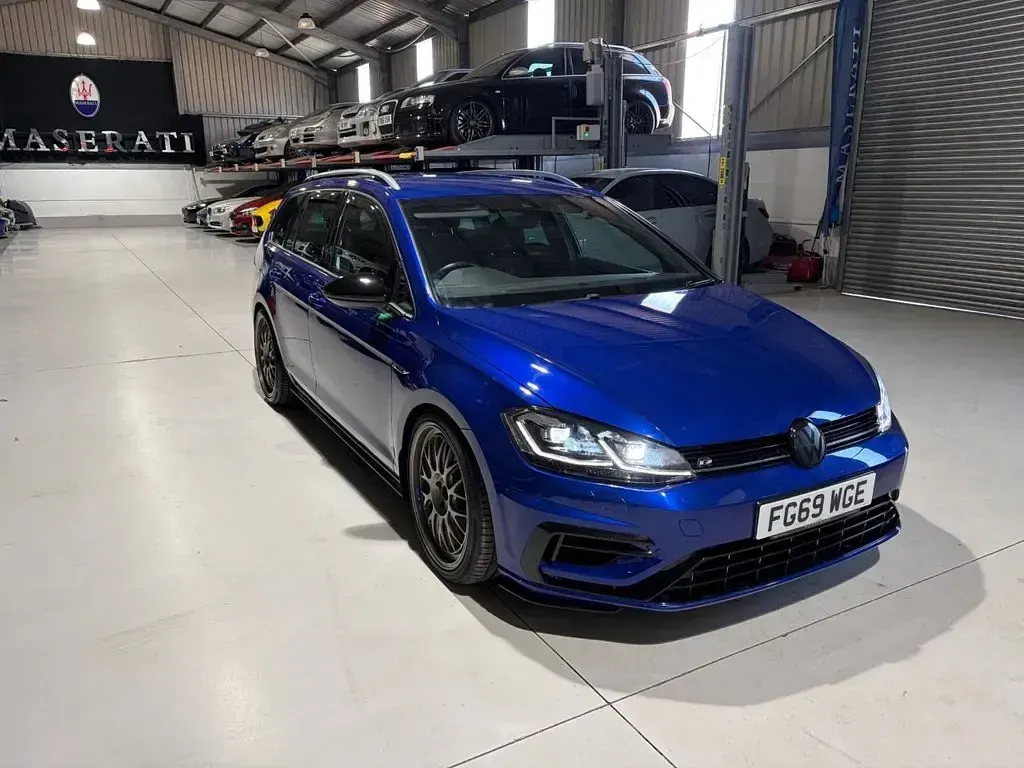 Used VW Golf VII R 2019 Blue Estate