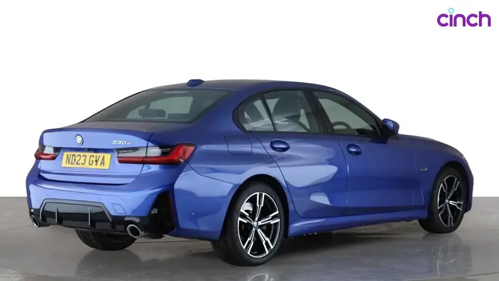 Used BMW 330e M Sport 292 HP (214 kW) 2023 Blue Sedan