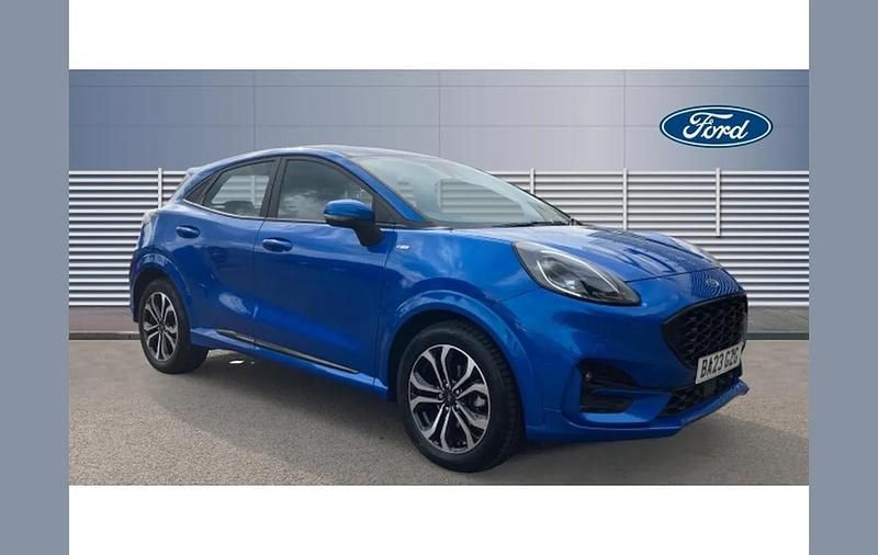 Blue Used 2023 Ford Puma Gen-E ST-Line SUV | £16,500 - Image 1/4